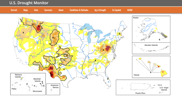 US Drought Monitor