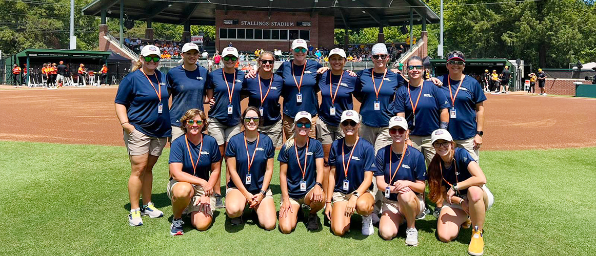 Women in Turf ground crew